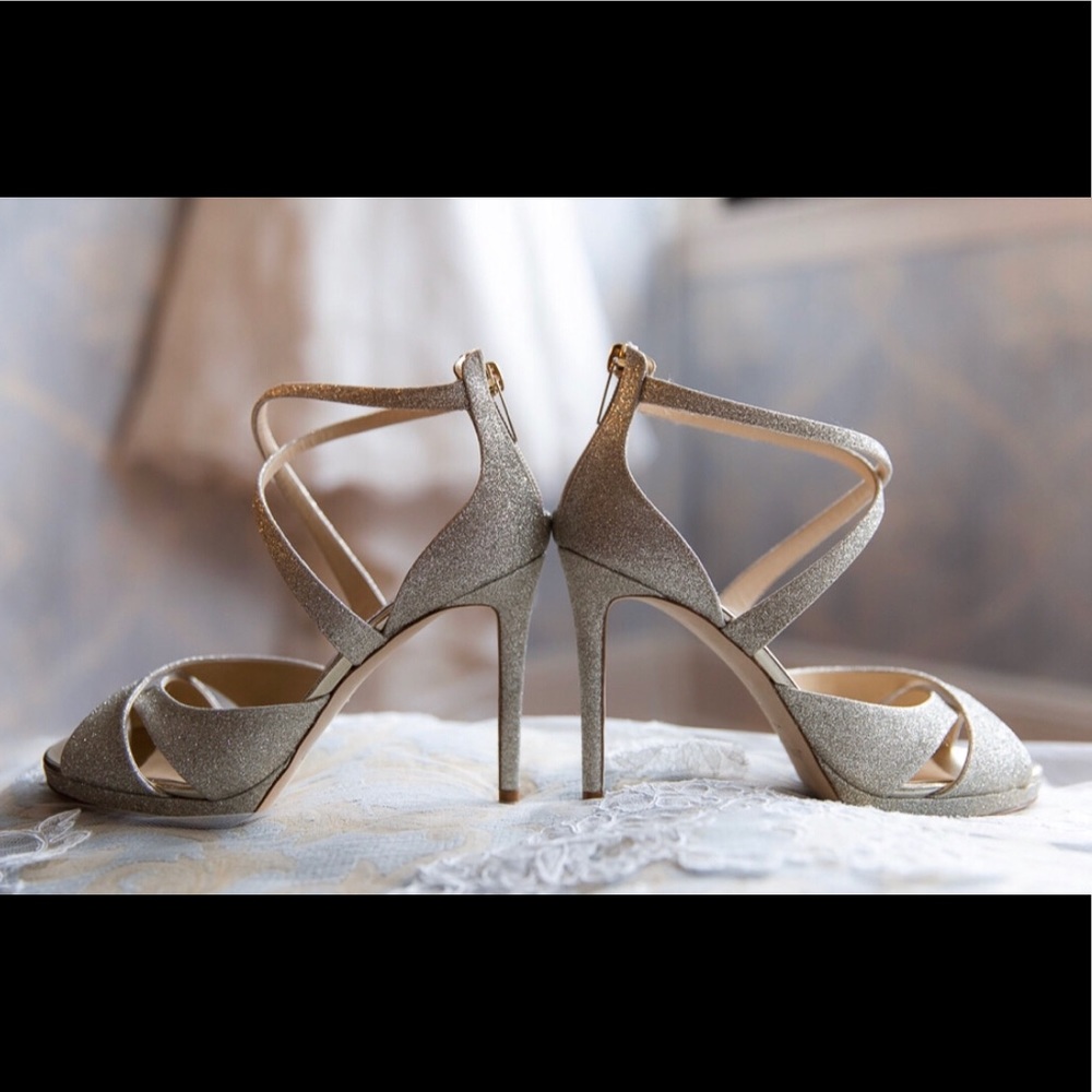 Gorgeous Worn One Jimmy Choo Wedding Shoes